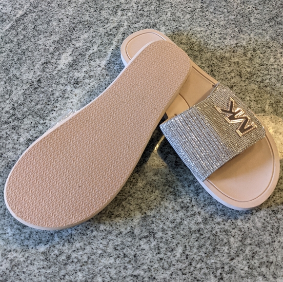 MK Women's Slide Sandals - Picture 2 of 4